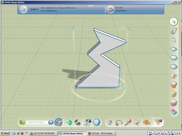 Creation of abstract art_4c5efc06dac54: Step 1